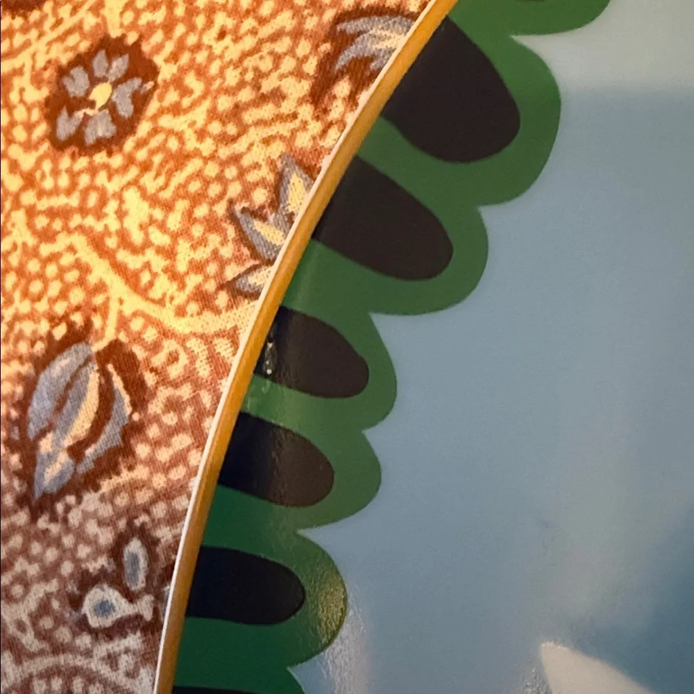West Elm Animal Celebration Plates Set 3 Christmas Holiday 9” porcelain lama fox